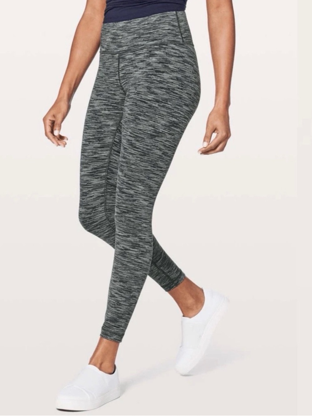 Lululemon Wunder Under 25” High Waisted Space Dye Leggings